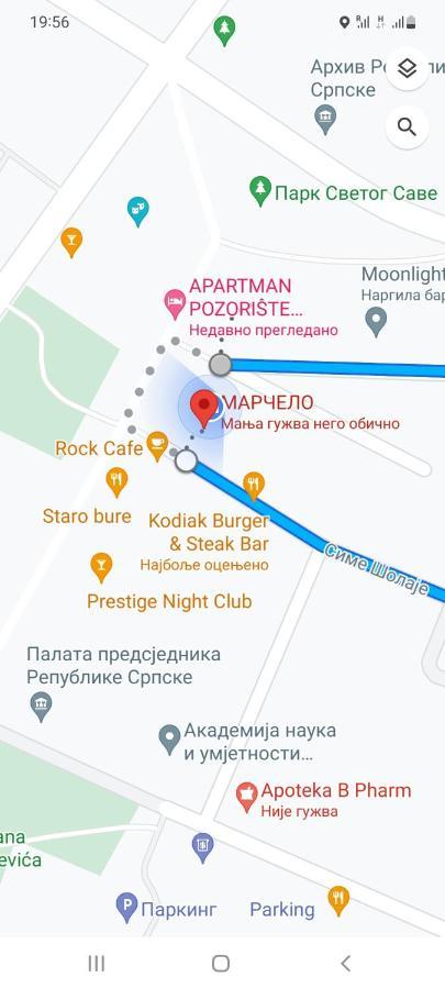 Apartman Pozoriste Penthaus Banja Luka Exterior photo